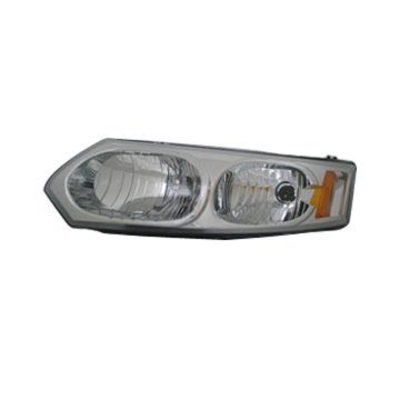 Headlight Assembly Composite Left w/o Bulbs for Saturn Ion Sedan 2003-2007
