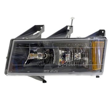 Headlight Assembly Composite Left Except Extreme w/Black Bezel for Chevrolet Colorado GMC Canyon
