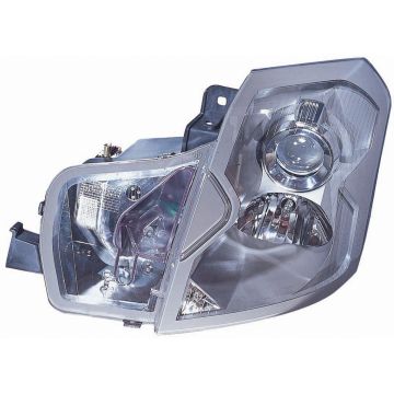Headlight Assembly Composite Left w/o Headlamp Washers w/o Headlamp Leveling CAPA for Cadillac CTS 2003-2007