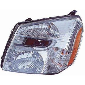 Headlight Assembly Composite Left CAPA for Chevrolet Equinox 2005-2009