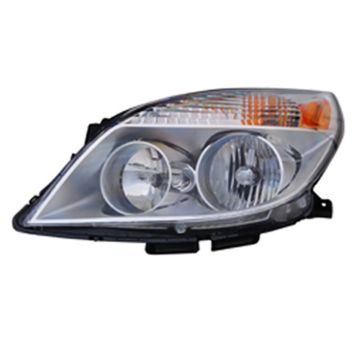 Headlight Assembly Composite Left From 4-12-07 for Saturn Aura 2007-2009