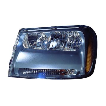 Headlight Assembly Composite Left CAPA for Chevrolet Trailblazer 2006-2009