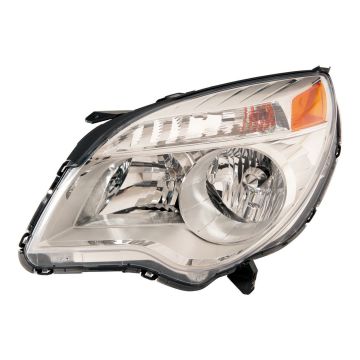 Headlight Assembly Composite Left CAPA for Chevrolet Equinox LT LS 2010-2015