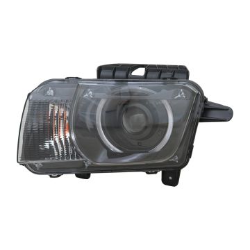 Headlight Assembly Composite Left HID CAPA for Chevrolet Camaro Convertible Coupe ZL1 2014-2015