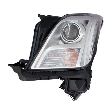 Headlight Assembly Composite Left HID w/o Leveling System w/o Active Lighting CAPA for Cadillac XTS 2013-2017