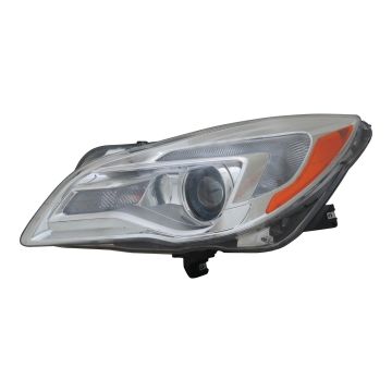 Headlight Assembly Composite Left Halogen CAPA for Buick Regal 2014-2017