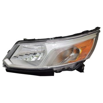 Headlight Assembly Composite Left Halogen CAPA for Chevrolet City Express 2015-2018