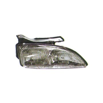 Headlight Assembly Composite Right for Chevrolet Cavalier 1995-1999