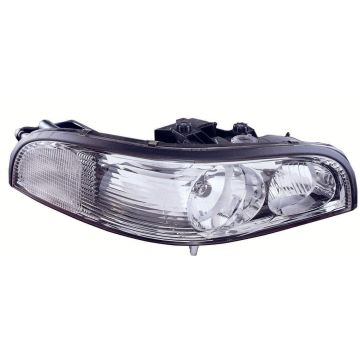 Headlight Assembly Composite Right w/Bracket CAPA for Buick Park Avenue 1997-2005