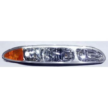 Headlight Assembly Composite Right Includes Park/Signal/Marker Lamps for Oldsmobile Alero 1999-2004