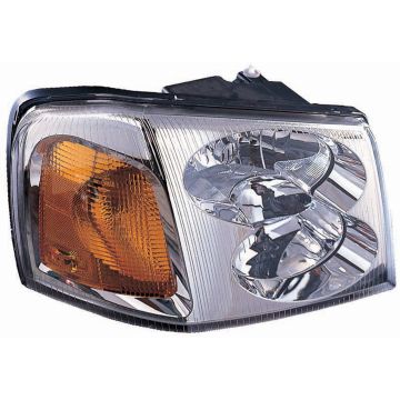 Headlight Assembly Composite Right CAPA for GMC Envoy 2002-2009