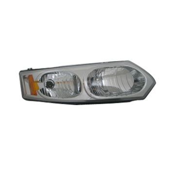 Headlight Assembly Composite Right w/o Bulbs for Saturn Ion Sedan 2003-2007