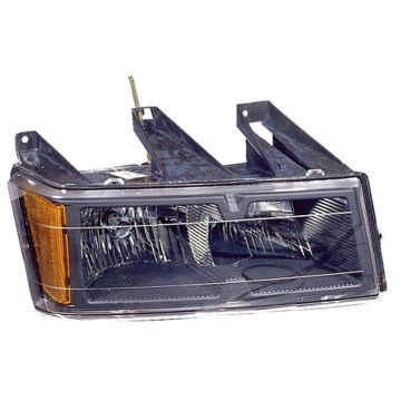 Headlight Assembly Composite Right Except Extreme w/Black Bezel CAPA for Chevrolet Colorado GMC Canyon