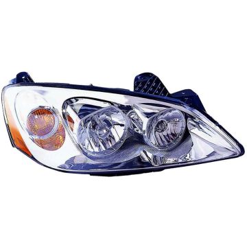 Headlight Assembly Composite Right Combination Lamp w/o Harness CAPA for Pontiac G6 2005-2010