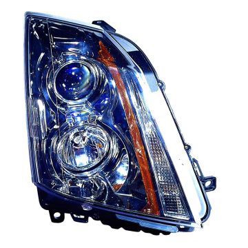 Headlight Assembly Composite Right Halogen CAPA for Cadillac CTS Sedan Wagon Coupe Base Premium Luxury Performance Coupe 3.6L 3.0L 2008-2014