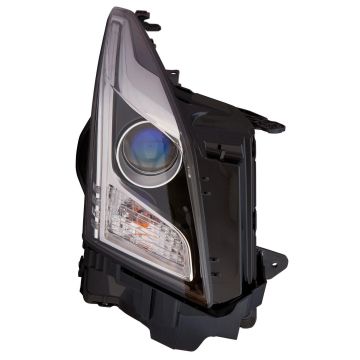Headlight Assembly Composite Right Halogen w/o Leveling System CAPA for Cadillac ATS 2013-2018