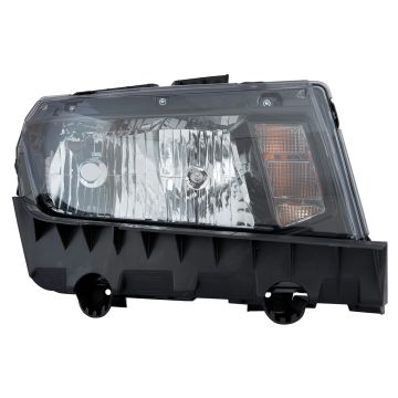 Headlight Assembly Composite Right Halogen CAPA for Chevrolet Camaro 2014-2015