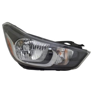 Headlight Assembly Composite Right Halogen w/o Black Trim CAPA for Chevrolet Spark 2016-2022