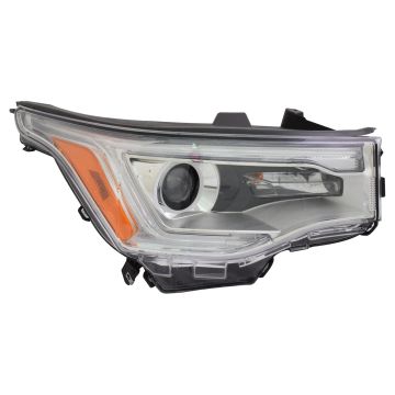 Headlight Assembly Composite Right Halogen w/LED DRL w/o All Terrain Pkg for GMC Acadia 2017-2019