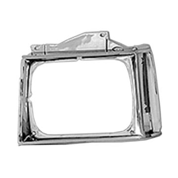 Headlight Door Left Chrome CAPA for Chevrolet S10 S10 Blazer GMC S15 S15 Jimmy