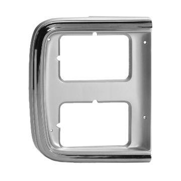 Headlight Door Right w/Quad Headlamps for Chevrolet G10 G20 G30 GMC G1500 G2500 G3500