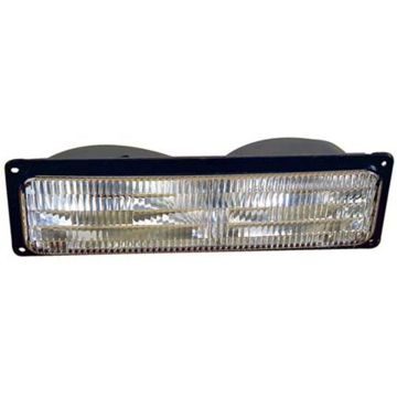 Parking Light Assembly Right Z71 w/Black Trim w/Composite Headlamps Park/Signal Combination for Chevrolet Blazer C1500 Suburban C2500 C3500 K1500 K2500 K3500 Tahoe GMC C1500 Suburban C2500 C3500 K1500 K2500 K3500 Yukon