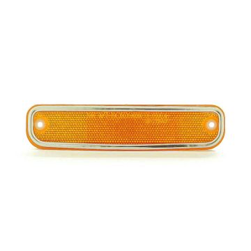 Side Marker Light Assembly Front w/Chrome Trim Left or Right for Chevrolet Blazer C10 Suburban C20 C30 K10 K20 K30 K5 GMC C15 Suburban C15/C1500 C1500 C25 C25/C2500 C2500 C35 C35/C3500 C3500