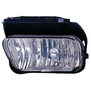 Fog Light Assembly Left w/o Body Cladding To 1-2-04 CAPA for Chevrolet Avalanche 1500 Avalanche 2500 Silverado 1500 Silverado 2500 Silverado 2500 HD Silverado 3500