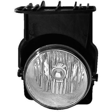 Fog Light Assembly Left CAPA for GMC Sierra 1500 SL Base SLT WT SLE 2003-2004