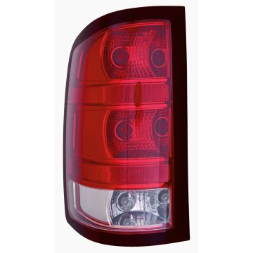 Tail Light Assembly Left Luxury CAPA for Chevrolet Silverado 1500 GMC Sierra 1500 Sierra 2500 HD Sierra 3500 HD