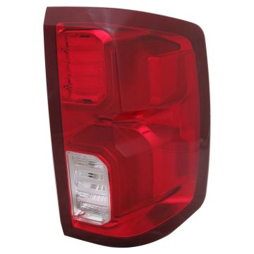 Tail Light Assembly Right w/LED Accent Light w/o Z71 Pkg w/o High Desert Pkg CAPA for Chevrolet Silverado 1500 2016-2018