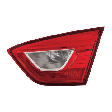 Tail Light Assembly Right Inner w/o LED Accent Light 2nd Design Black CAPA for Chevrolet Cruze Sedan 2017-2019