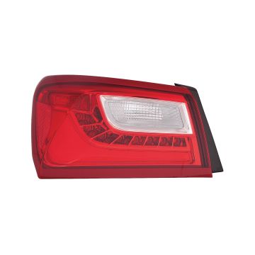 Tail Light Assembly Left Outer LED for Chevrolet Malibu 2016-2019