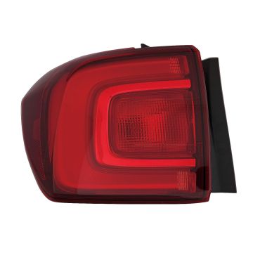 Tail Light Assembly Left Outer w/o All Terrain Pkg CAPA for GMC Acadia 2017-2019