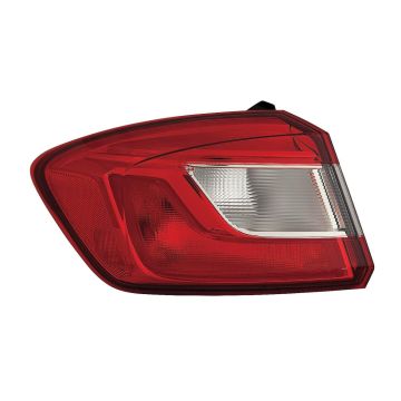 Tail Light Assembly Left Outer w/o LED Accent Light for Chevrolet Cruze Sedan 2017-2019