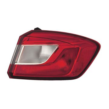 Tail Light Assembly Right Outer w/o LED Accent Light CAPA for Chevrolet Cruze Sedan 2017-2019