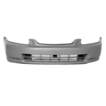 Bumper Cover Front Primed CAPA for Honda Civic 1996-1998