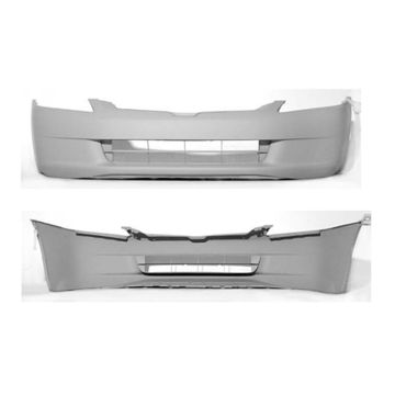 Bumper Cover Front Primed for Honda Accord 2003-2005