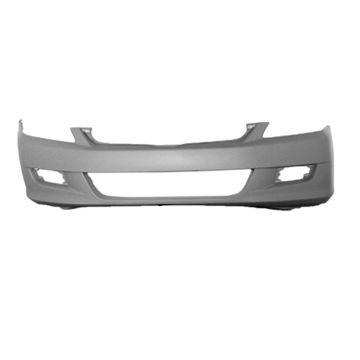Bumper Cover Front Primed CAPA for Honda Accord Coupe LX EX Value Package LX Special Edition EX-L LX SE Special Edition 2006-2007
