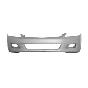 Bumper Cover Front Primed USA/Mexico Built CAPA for Honda Accord Sedan LX EX Value Package LX Special Edition Special Edition EX-L LX SE 2006-2007