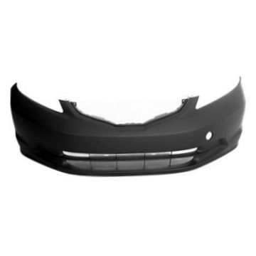Bumper Cover Front Primed CAPA for Honda Fit LX Base DX DX-A 2009-2014