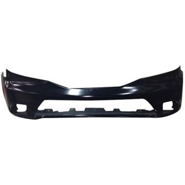 Bumper Cover Front w/o Park Assist w/o Headlamp Washer Holes Primed for Honda Pilot LX EX EX-L 2012-2015