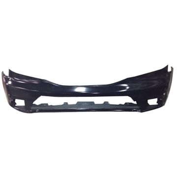 Bumper Cover Front w/Park Assist w/o Headlamp Washer Holes Primed for Honda Pilot Touring 2012-2015