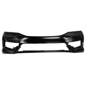 Bumper Cover Front w/o Parking Sensors Primed for Honda Accord Sedan 2016-2017