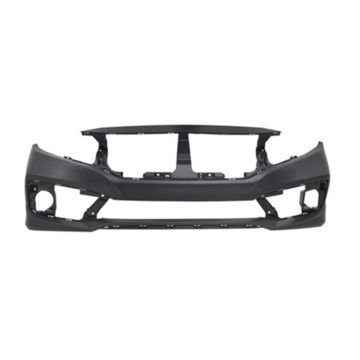 Bumper Cover Front Primed Japan Built CAPA for Honda Civic Sedan LX Sport EX EX-L Touring Si 2019-2020