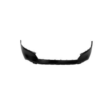 Bumper Cover Front w/o Parking Sensors Primed CAPA for Honda Accord Hybrid Sport-L Hybrid Sport LX EX 2023-2024