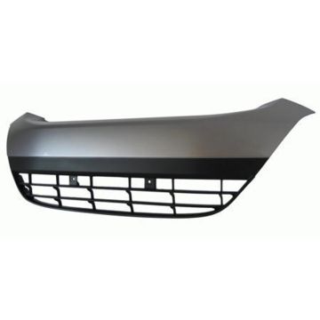Bumper Cover Grille Front Bumper Garnish Light Silver for Honda Insight 2010-2014