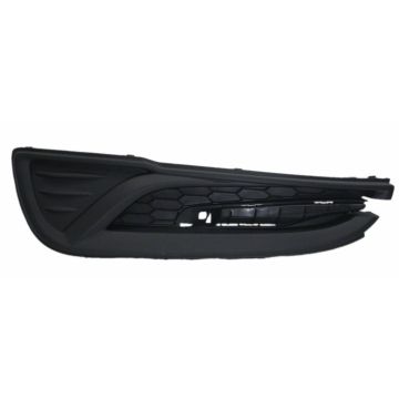 Bumper Insert Front Left Fog Lamp Opening Cover w/o Fog Lamps CAPA for Honda Civic Sedan 2013-2015