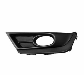 Bumper Insert Front Left Fog Lamp Bezel w/Fog Lamps Black Trim for Honda CR-V 2017-2019