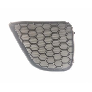 Bumper Insert Front Left Fog Lamp Opening Cover w/o Fog Lamps Outer Grille for Honda Accord Coupe 2013-2015